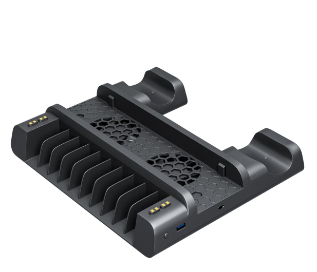 FROGGIEX PODSTAWKA CHŁODZĄCA ŁADOWARKA STOJAK PS4 LED - 636960 - zdjęcie 3